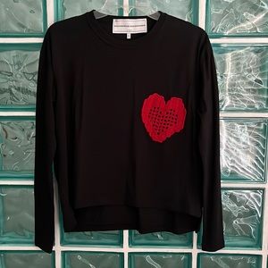 Michaela’s Buerger of Paris Tee with Crochet Heart ♥️